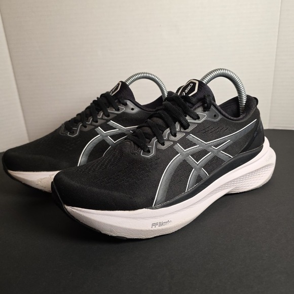 Asics Shoes - ASICS GEL-Kayano 30 Womens 7 Black Sheet-Rock Running Sneakers Athletic Shoes